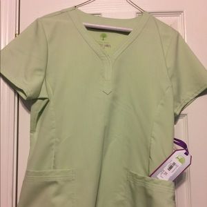 PURPLE LABEL SCRUB TOP